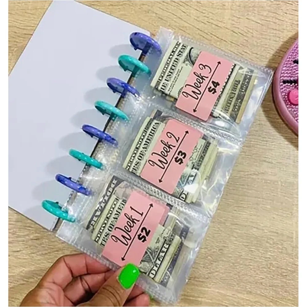 52 Weeks Savings Challenge Binder